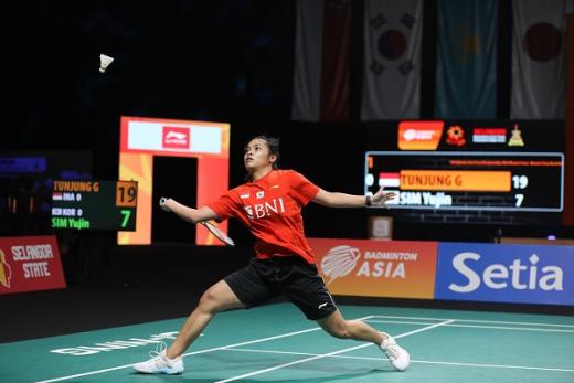 Gregoria Sukses Bawa Indonesia Unggul 1-0