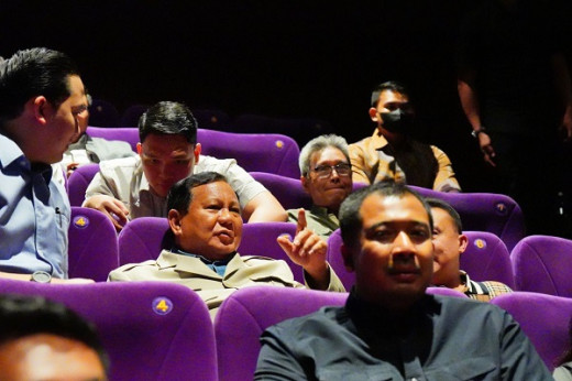 Momen Prabowo Nobar Film Adagium, Cerita Nasionalisme Karya Rizal Mantovani