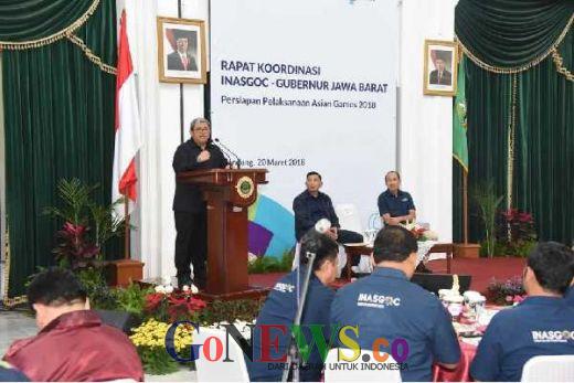INASGOC Perkuat Koordinasi Pelaksanaan Asian Games 2018 di Jawa Barat