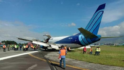Pesawat Kargo Trigana Air dari Makassar Tergelincir, Bandara Halim Ditutup Sementara