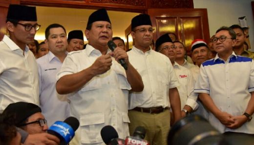 Anies-Sandi Menang, Prabowo Berterima Kasih kepada Para Ulama