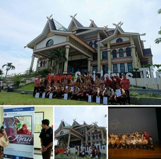 Sambangi Idrus Tintin, Pelajar SMA Cendana Pekanbaru Bangga Riau Miliki Beragam Destinasi Wisata