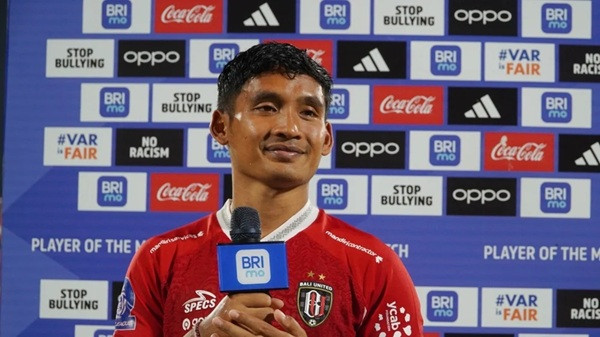 Kadek Agung Ungkap Kunci Kemenangan Bali United
