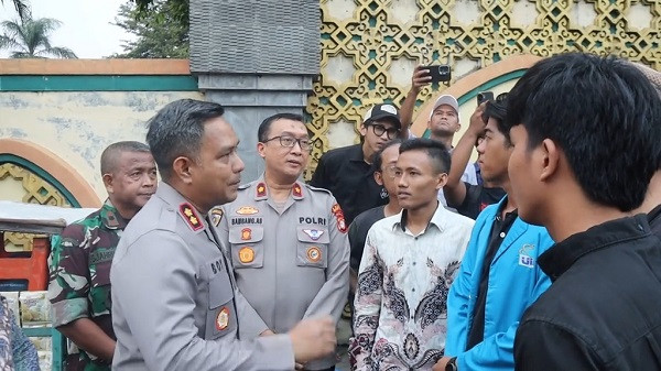 Kapolres Tangsel Temui Mahasiswa Unpam Jamin Kebebasan Berpendapat
