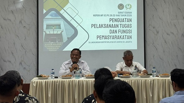 Kakanwil Ditjenpas DKI Jakarta Ingatkan Pegawai Lapas Narkotika