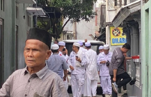 Habib Rizieq Pulang, Tiap Sudut Wilayah Petamburan Dijaga Simpatisan