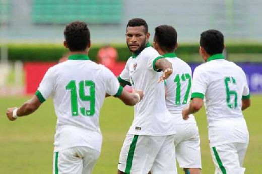 Sempat Memanas Gol Semata Wayang Marinus Bawa Indonesia Unggul atas Timor Leste