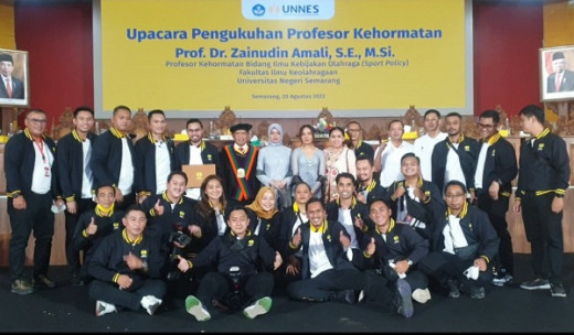GoNews.co Bersama personil Humas Kemenpo