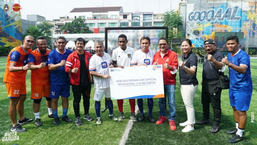 Timnas U 16 Indonesia Dapat Bonus Rp 1 Miliar dari Bank BRI