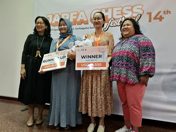 GoNews.co Retno Artsanti Alif didampingi