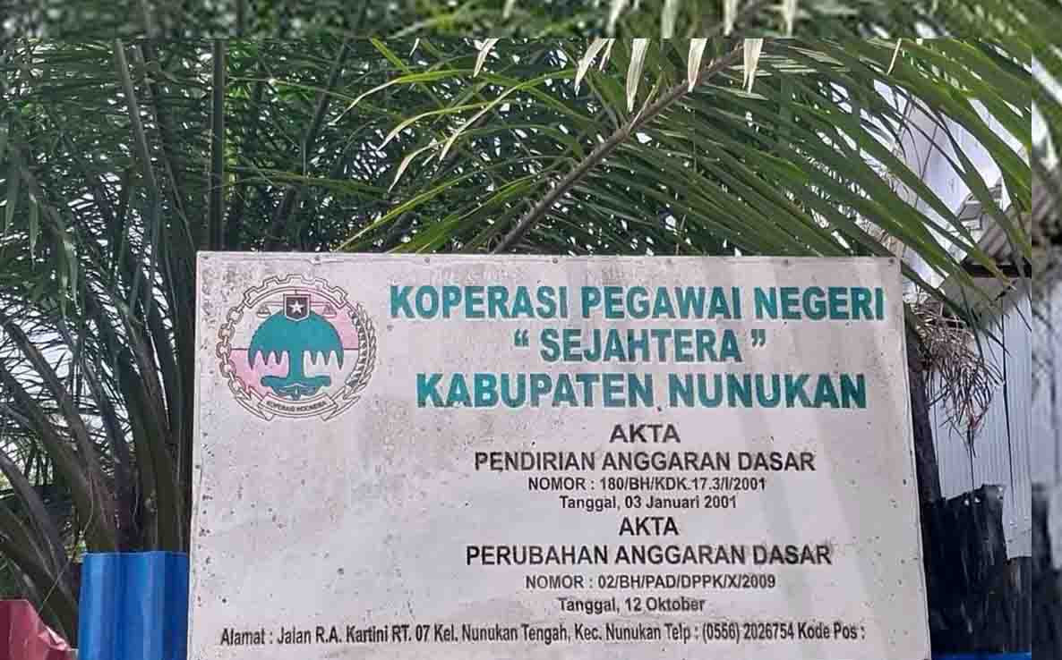 Dana Koperasi PNS Sejahtera Nunukan Diselewengkan, Dua Orang Ditetapkan Tersangka