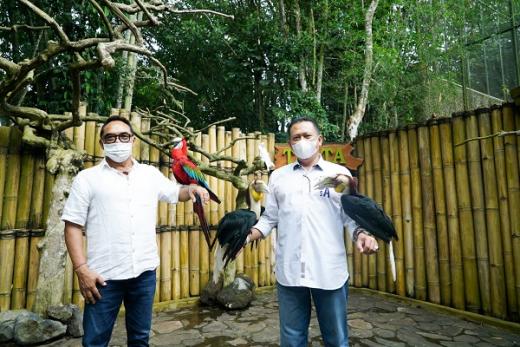 Kunjungi Tasta Tabanan Wildlife Park, Bamsoet Dukung Konservasi Flora Fauna