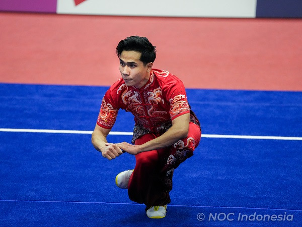 GoNews.co Saat tampil. (NOC Indonesia)