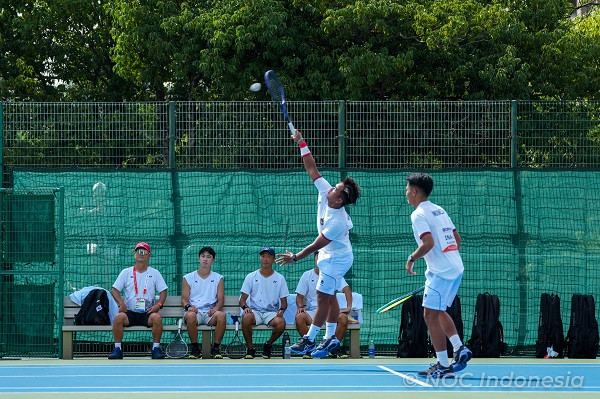 Raih Perunggu, Soft Tenis Beregu Putra Harus Akui Keunggulan Jepang di Semifinal