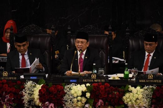 MPR RI Sukses Gelar Paripurna Pelantikan Presiden dan Wapres RI Masa Jabatan 2019-2024