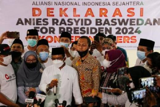 Relawan Resmi Deklarasi Anies for Presiden di Pilpres 2024