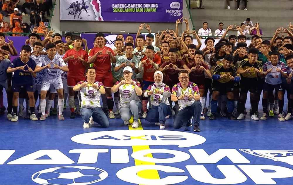 Juara Futsal dari Sumatera, SMAN 4 Metro Maju ke Grand Final AXIS Nation Cup 2024