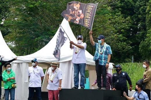 Bamsoet Bersama Tommy Suharto Resmikan Indonesia Drag Big Bike Championship 2021