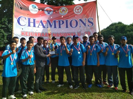 Kaltim Borong Gelar Juara Kejurnas Junior Cricket 2018