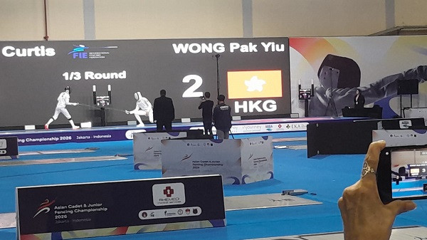GoNews.co Atlet anggar kadet Hongkong, C