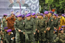 Pimpin Upacara HUT ke-60 Menwa Jayakarta, Ini Pesan Sufmi Dasco