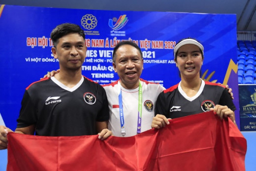 Christo/Aldila Raih Emas, Menpora Amali Ikut Tegang Saksikan Pertandingan Final