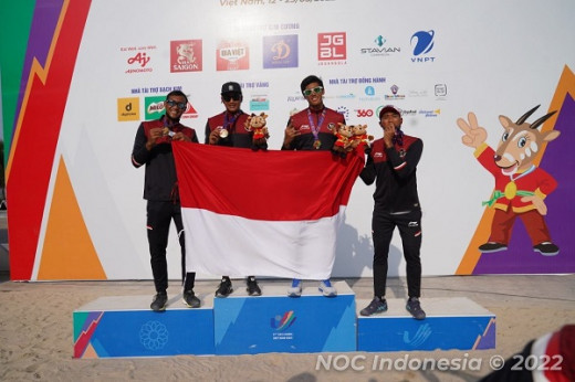 Sumbang Emas, Voli Pantai Ambisi Tampil di Olimpiade 2024 Paris