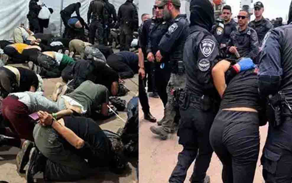 Arogansi Itamar Ben Gvir Unggah Rekaman Penyiksaan Aktivis Kemanusiaan di Gaza