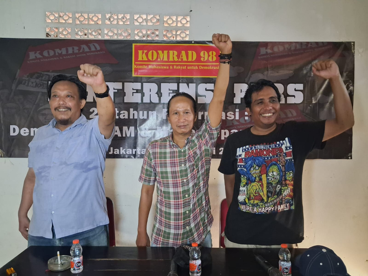 28 Tahun Reformasi, KOMRAD 98: Kesejahteraan Rakyat Masih Jadi PR Besar