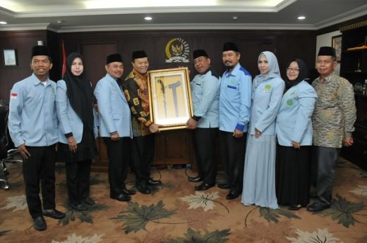 Terima Delegasi BKPRMI, Wakil Ketua MPR Berpesan agar Umat Islam Tetap Jaga Ukhuwah