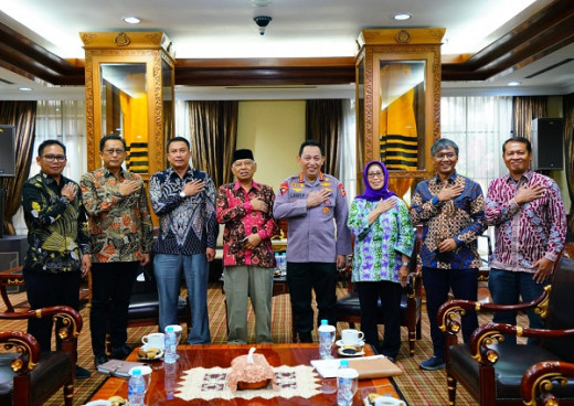 Ketemuan, Kapolri dan Dewan Pers Sepakat Cegah Polarisasi Pemilu