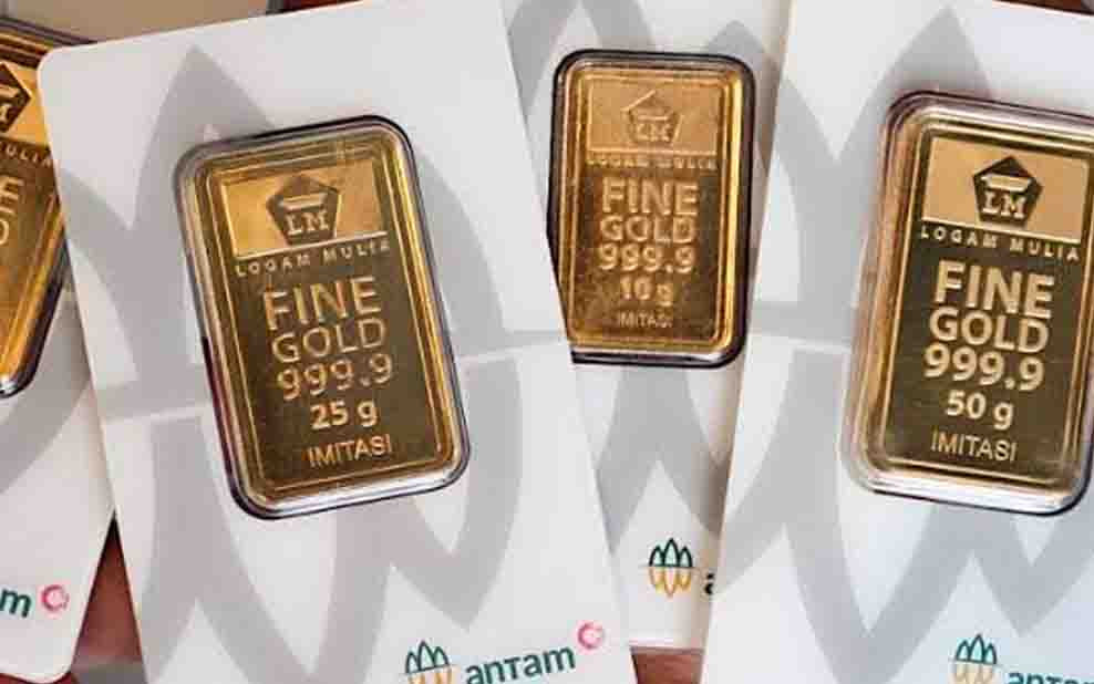 Stagnan Akhir Pekan, Simak Rincian Harga Emas Antam