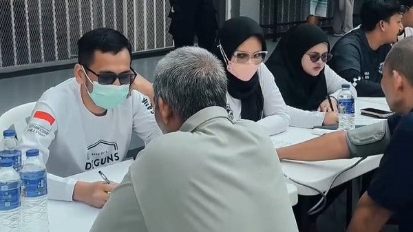 Upaya Antisipasi, Kesehatan Warga Binaan Dikontrol Langsung Secara Gratis