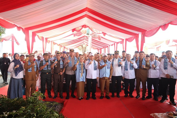 Kapolda Banten Hadiri Peluncuran 80.000 Koperasi Desa