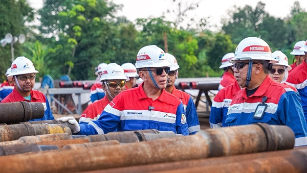 Akselerasi Ketahanan Energi Asta Cita, Komut Pertamina Kunjungi Lapangan Hulu dari Pagi hingga Malam