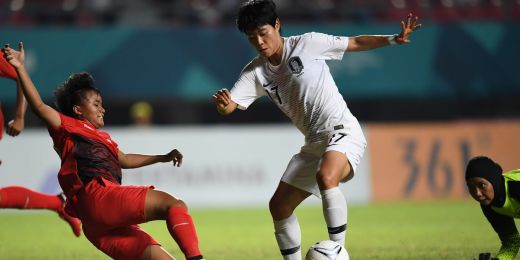 Kasihan, Timnas Wanita Indonesia Dibantai Korsel 12 Gol