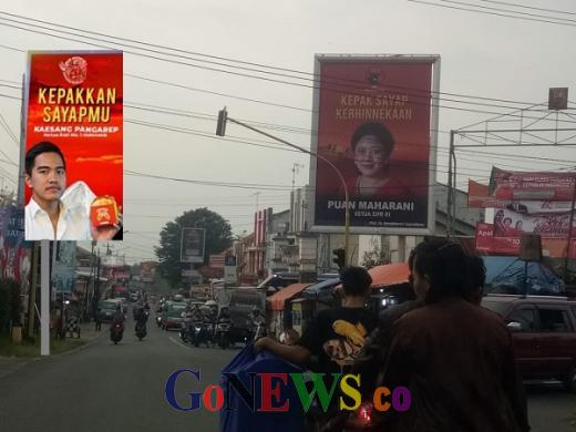 Baliho Puan Vs Kaesang, Elite PDIP Pastikan Bukan Kontestasi