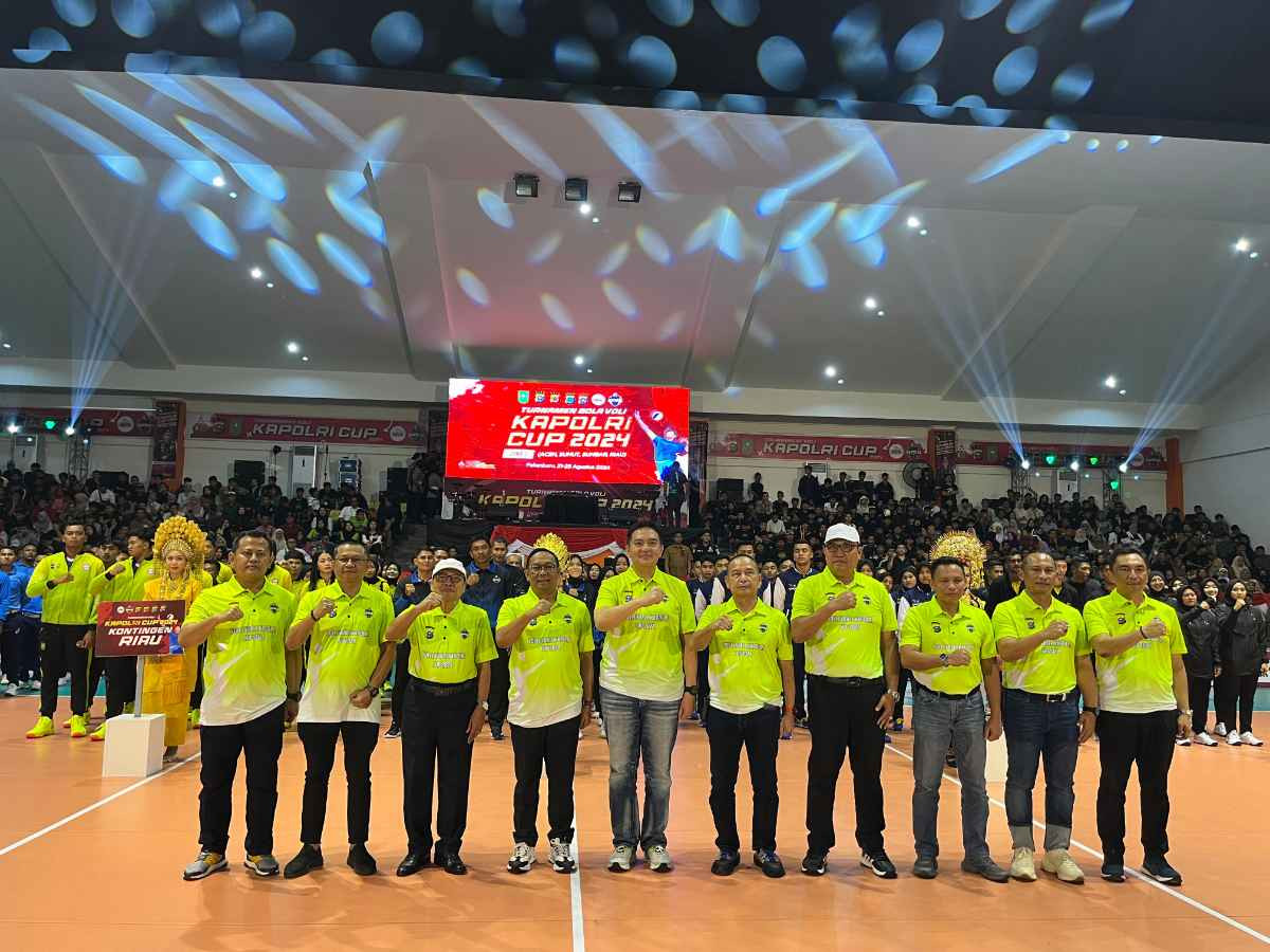 Berlangsung 19-25 Agustus di Pekanbaru Riau, 4 Provinsi akan Berlaga di Bola Voli Kapolri Cup Zona 1