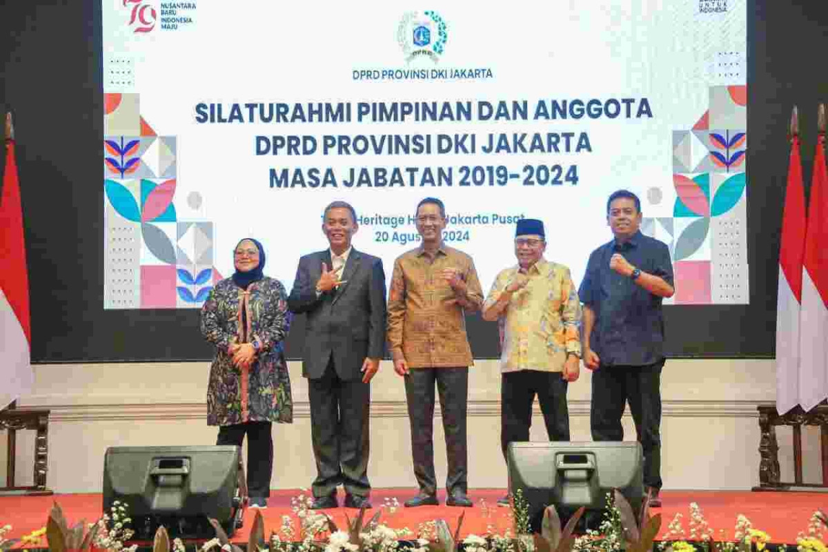 Pj Gubernur DKI Apresiasi Kerja Sama Legislatif Periode 2019-2024