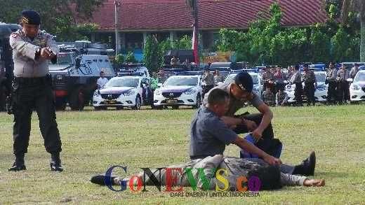 Polresta Pekanbaru Bentuk Tim Patroli Bermotor Bersenjata Lengkap, Pasca Penyerangan 5 Polisi di Tangerang