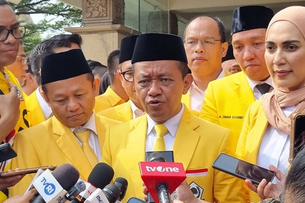 Bahlil Lahadalia Bicara Soal Program MBG Berdasarkan Pengalaman Hidup di HUT ke-61 Partai Golkar
