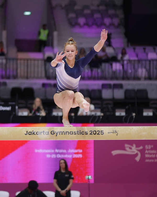 Ketegangan Melanda Dulcy Caylor di World Championships 2025