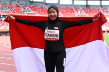 Karisma Evi Raih Emas Kelima, Menpora Erick Optimistis Indonesia Penuhi Target