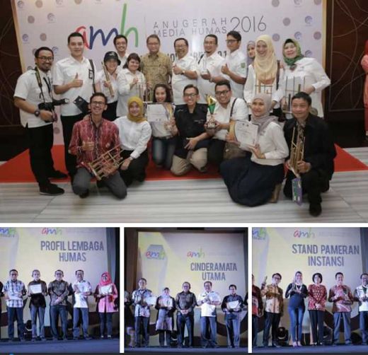 Kementerian Pariwisata Raih Dua Gelar Juara di Anugerah Media Humas 2016