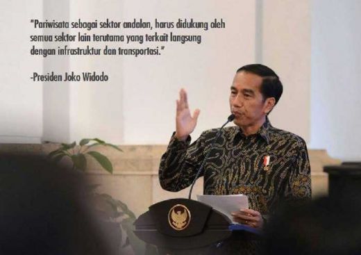Presiden Jokowi Promosikan Wisata Belanja dan Kuliner