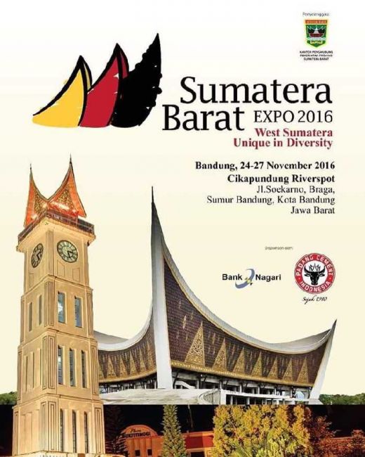 Promosikan Wisata, Sumatera Barat Gelar Expo ke-5 di Bandung Jawa Barat