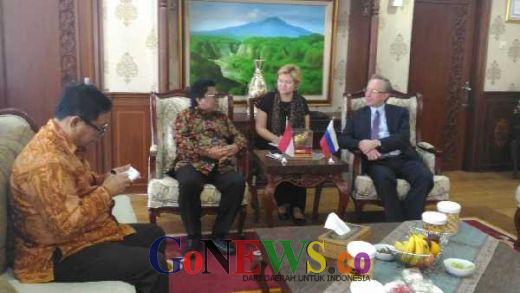 Berpamitan dengan Ketua DPD RI, Dubes Rusia Akan Selalu Ingat Indonesia