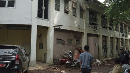 Diguncang Gempa, Bangunan Pesantren dan RSUD Cianjur Rusak Parah