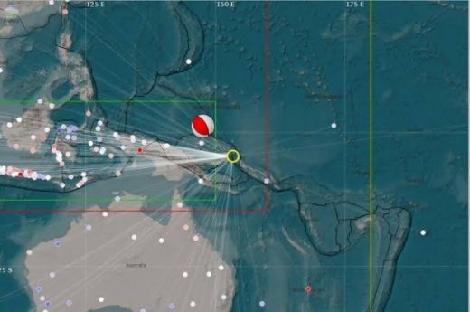 Breaking News: Papua Nugini Gempa 8 SR, Potensi Tsunami Hingga Wilayah Indonesia