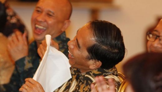 Jokowi Terpingkal-pingkal, Apa Sebenarnya Isi Pidato Ketua Umum Hanura?